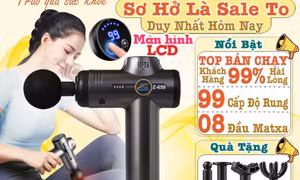 Bác sĩ cảnh báo sử dụng súng massage vùng cổ vai gáy có thể gây tổn thương nghiêm trọng