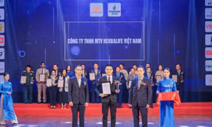 Lần thứ 2 Herbalife Việt Nam đạt chứng nhận Top 10 Nhãn hiệu nổi tiếng Việt Nam