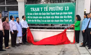 TP Hồ Chí Minh có trạm y tế đầu tiên theo nguyên lý Y học gia đình 