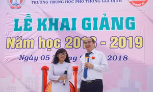 Xúc động lời nhắn nhủ của Bí thư Thành ủy TP Hồ Chí Minh trong lễ khai giảng