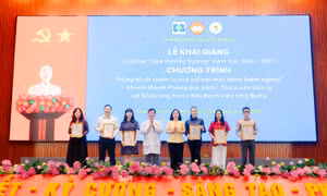 HIU đồng hành công trình đọc sách và tham vấn tâm lý cho bệnh nhi ung thư
