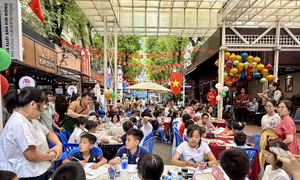 Sắc màu tuổi thơ lan tỏa yêu thương và văn hóa đọc 