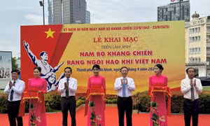 TP Hồ Chí Minh triển lãm 80 năm 'Nam bộ kháng chiến - Rạng ngời hào khí Việt Nam'