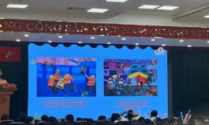 TP Hồ Chí Minh: Trao giải cuộc thi vẽ 'Thiếu nhi Thành phố Hồ Chí Minh với Bác Tôn' 