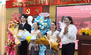 Bảo tàng Phụ nữ Nam Bộ giới thiệu vẻ đẹp nghề dệt thổ cẩm của phụ nữ Mạ