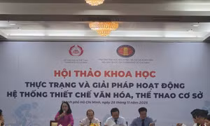 Củng cố thiết chế văn hoá cơ sở trong vận hành chính quyền đô thị 2 cấp 