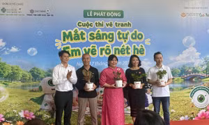 Phát động cuộc thi vẽ tranh thiếu nhi toàn quốc về bảo vệ thị lực