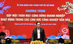 Bí thư Thành ủy TP Hồ Chí Minh gặp gỡ cộng đồng công nghiệp văn hóa