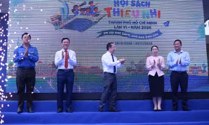 TP Hồ Chí Minh khai mạc hội sách 'Em vui đọc sách, học bao điều hay'