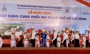 TP Hồ Chí Minh: Khởi công dự án Cung Thiếu nhi hơn 1.100 tỉ đồng