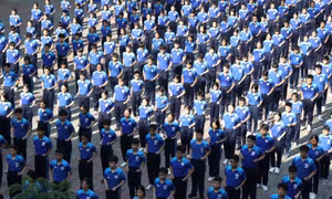 TP Hồ Chí Minh: 1.500 điểm trường đồng diễn võ nhạc Vovinam hướng tới kỷ lục thế giới