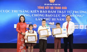 Lan tỏa sáng kiến vì môi trường học đường an toàn