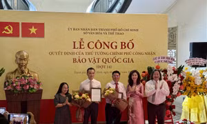 TP Hồ Chí Minh công bố thêm 2 Bảo vật quốc gia 