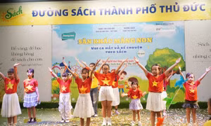 Nhiều hoạt động chào mừng Quốc khánh 2/9 tại Đường sách Thủ Đức