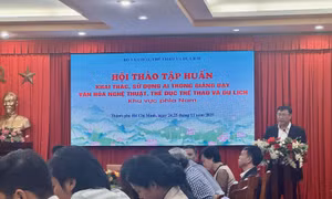 Đào tạo nhân lực văn hóa trước yêu cầu mới về kỹ năng số và AI