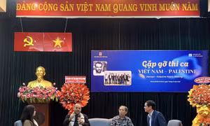 Thi ca là cầu nối văn hóa giữa Việt Nam và Palestine
