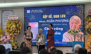 Nhà văn Xuân Phượng ra mắt hồi ký thứ ba ở tuổi 97