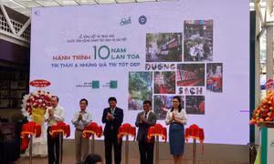 Dấu ấn 10 năm của Đường sách TP Hồ Chí Minh trong đời sống văn hóa