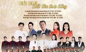 Lắng nghe lịch sử Củ Chi qua đêm nhạc 'Đất lửa hoa hồng'