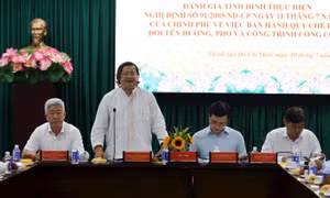 TP Hồ Chí Minh: Đổi tên đường sau sáp nhập cần gắn với giá trị ký ức và bản sắc văn hóa