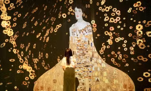 Triển lãm Gustav Klimt - nơi nghệ thuật bừng sáng giác quan