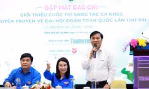 Phát động Cuộc thi sáng tác ca khúc tuyên truyền Đại hội Đoàn toàn quốc lần thứ XIII