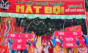 Cuối tuần đi nghe hát bội