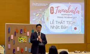 Tanabata - nhịp cầu văn hóa Nhật Bản đến với thiếu nhi Việt Nam