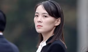 Em gái Chủ tịch Kim Jong-un đến Khu phi quân sự liên Triều