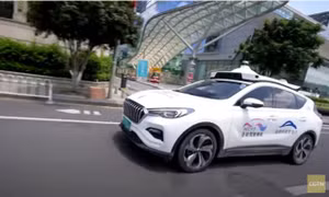 Trải nghiệm xe taxi robot tự lái ở Trung Quốc