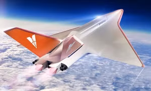 Máy bay chở khách siêu vượt âm bay 8.000km/h