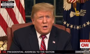 Tổng thống Trump không tuyên bố tình trạng khẩn cấp quốc gia