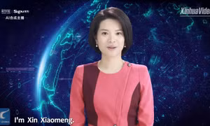 Nữ MC thời sự ‘trí tuệ nhân tạo’ đầu tiên trên thế giới lên sóng