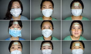 Miếng băng dán trở thành huy hiệu danh giá của y tá Hàn Quốc