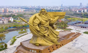 Trung Quốc di dời tượng Quan Vũ khổng lồ 26 triệu USD vì phản cảm