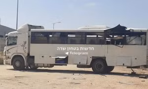 Hamas phóng tên lửa chống tăng trúng xe chở binh sĩ Israel