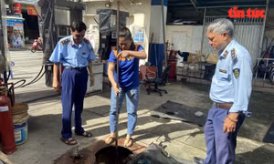 Cục QLTT TP Hồ Chí Minh kiểm tra một số cây xăng tạm dừng hoạt động