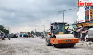 TP Hồ Chí Minh: Cận cảnh cầu Nam Lý chuẩn bị thông xe vào cuối tháng 9