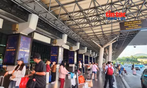 Sân bay Tân Sơn Nhất và các cửa ngõ TP Hồ Chí Minh thông thoáng chiều 2/9