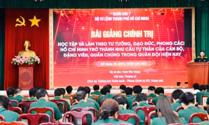 Nâng cao chất lượng giáo dục chính trị trong lực lượng vũ trang TP Hồ Chí Minh