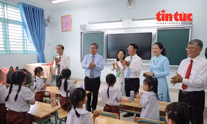 TP Hồ Chí Minh phát động cao điểm hoàn thành 1.000 phòng học trước năm học mới