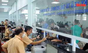 Số hóa việc đăng ký, khai báo phương tiện, tạo thuận lợi cho người dân