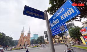 TP Hồ Chí Minh gắn mã QR trên nhiều tuyến đường để tra cứu tên nhân vật lịch sử