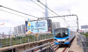 Tàu metro Bến Thành - Suối Tiên chạy thử nghiệm xuyên Tết