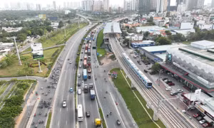 Toàn cảnh đường Võ Nguyên Giáp vừa được đặt tên ở TP Hồ Chí Minh
