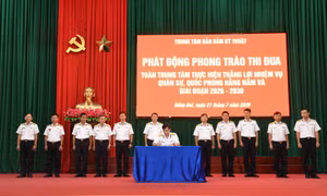 Vùng 2 Hải quân phát động phong trào thi đua giai đoạn 2026 - 2030