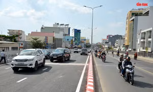 TP Hồ Chí Minh: Thông xe cây cầu hơn 500 tỷ đồng ở cửa ngõ Tây Bắc