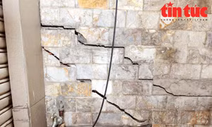TP Hồ Chí Minh: Lên phương án khắc phục nhà dân bị sụt lún do đào cống thoát nước 