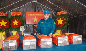 TP Hồ Chí Minh: Hoàn thành tìm kiếm, quy tập 5 hài cốt liệt sĩ tại xã Thường Tân