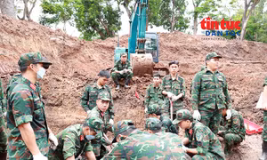 TP Hồ Chí Minh: Phát hiện, quy tập thêm 14 bộ hài cốt liệt sĩ tại Công viên Lê Thị Riêng